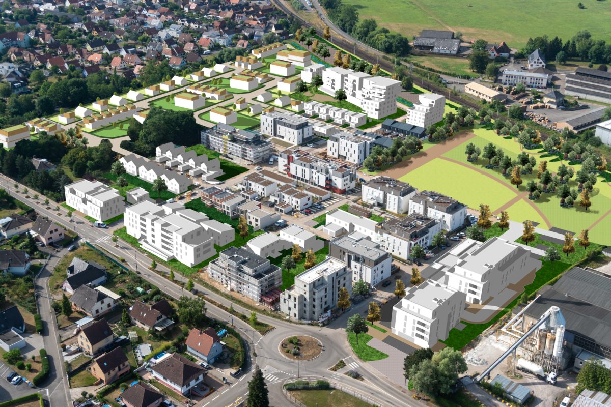 Un écoparc pour le quartier de la Scierie Ville de Brumath