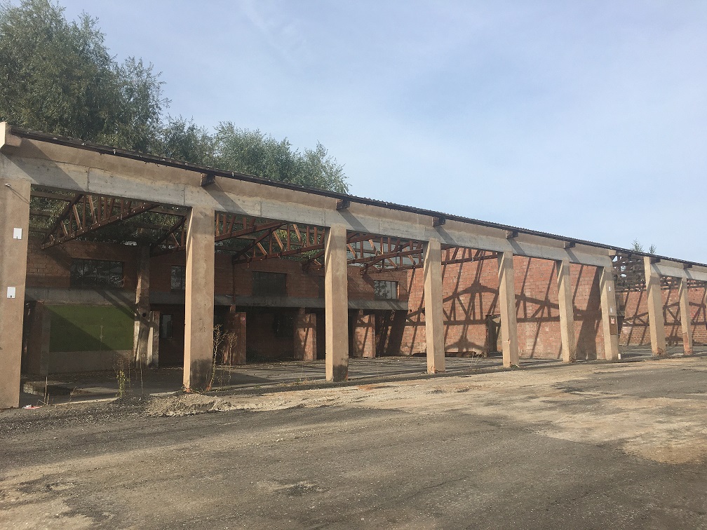 Les travaux à la gare de Brumath.