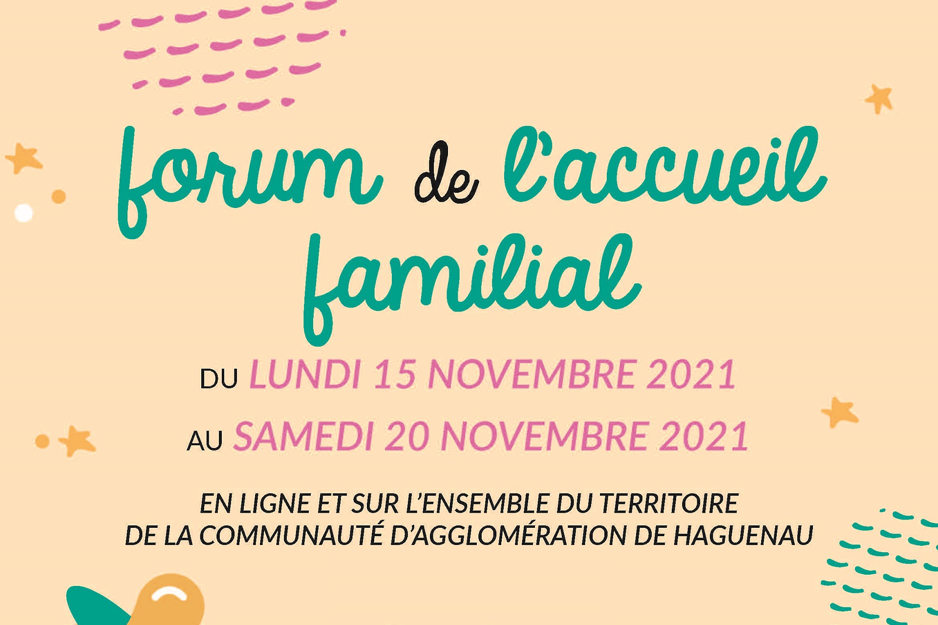 Forum de l'Accueil Familial CAH.