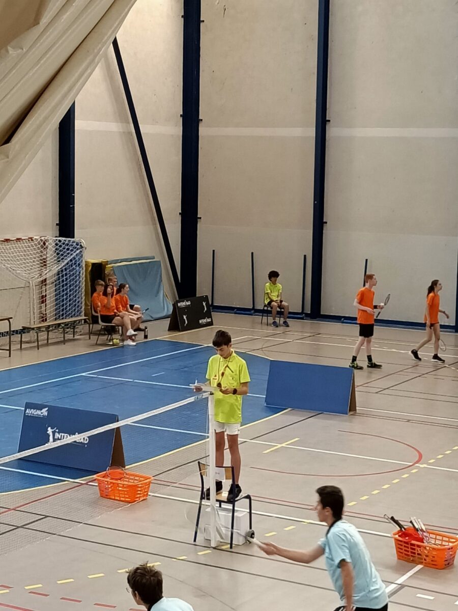 Championnat de France UNSS de Badminton à Brumath