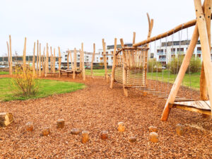 Photo de l'aire de jeux pour enfants à l'Eco-parc