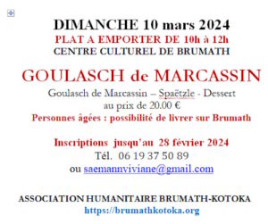 affiche de la vente