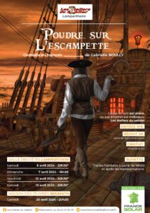 Affiche Les Ateliers du Sablier comédie en français
