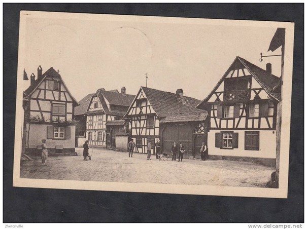 Image d'archive Maisons à colombage