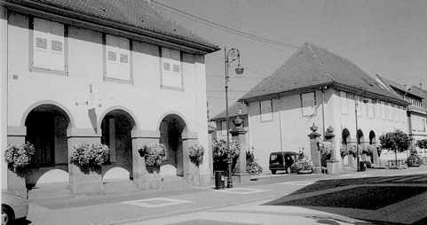 Image d'archive - Cour du château-Protestant