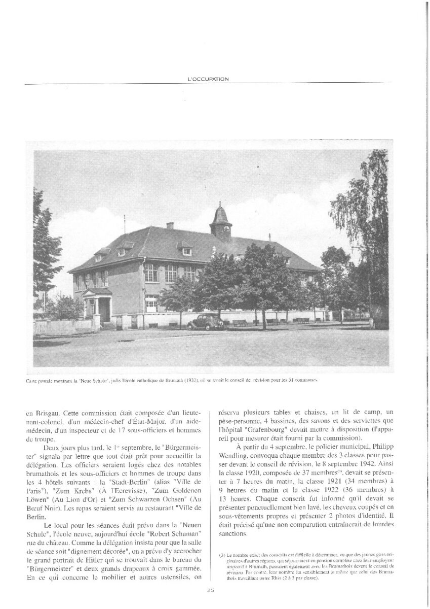 Image d'archive - Ecole Schuman