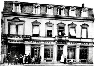 Image d'archive -restaurant Ville de Paris