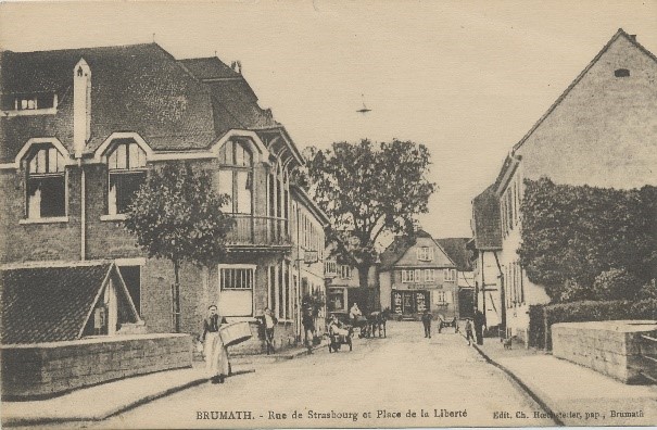 Image d'archive -pont-écrevisse 1930